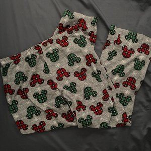 Disney Mickey Mouse Christmas Women's Fleece Pants